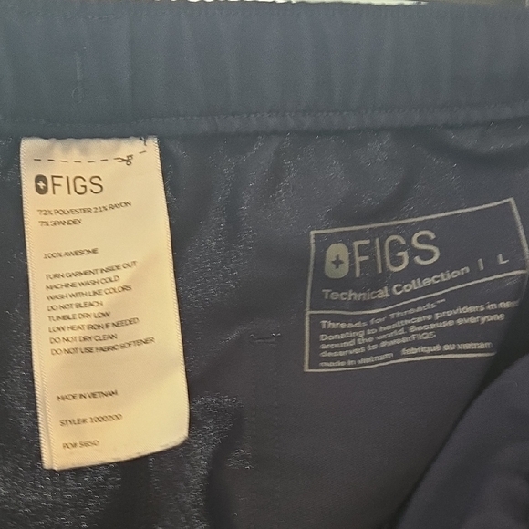 Men's Figs Scrub Pants - L - Picture 2 of 4